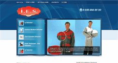 Desktop Screenshot of iestekstil.com
